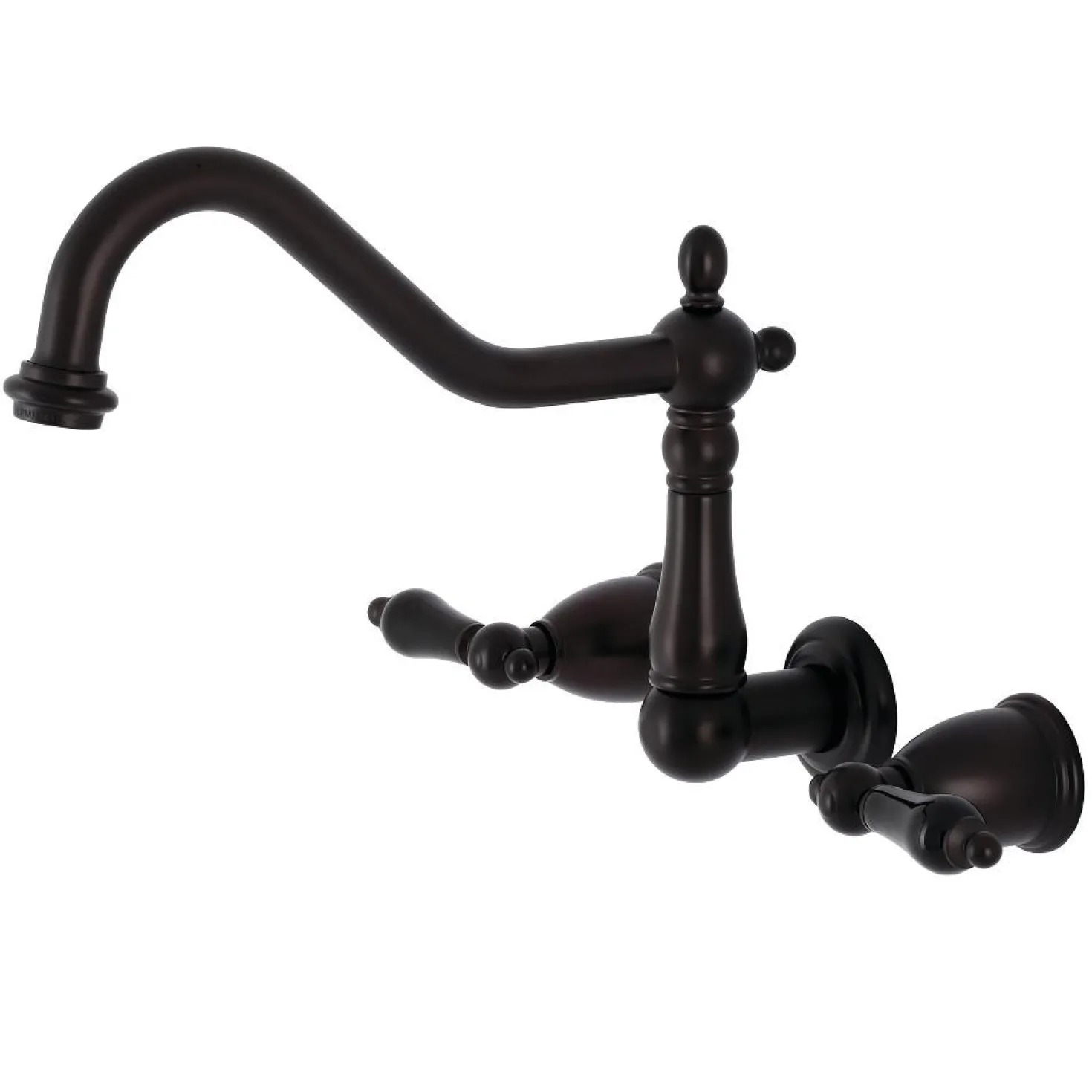 Kingston Brass KS128XPKL-P Duchess Wall Mount Kitchen Faucet