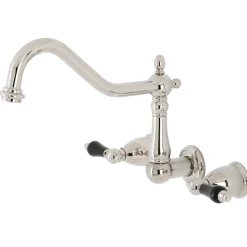 Kingston Brass KS128XPKL-P Duchess Wall Mount Kitchen Faucet
