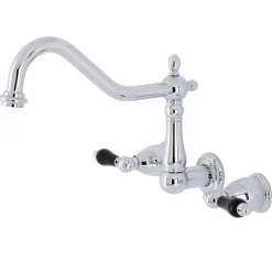 Kingston Brass KS128XPKL-P Duchess Wall Mount Kitchen Faucet