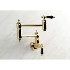 Kingston Brass KS310XPKL-P Duchess Wall Mount Pot Filler