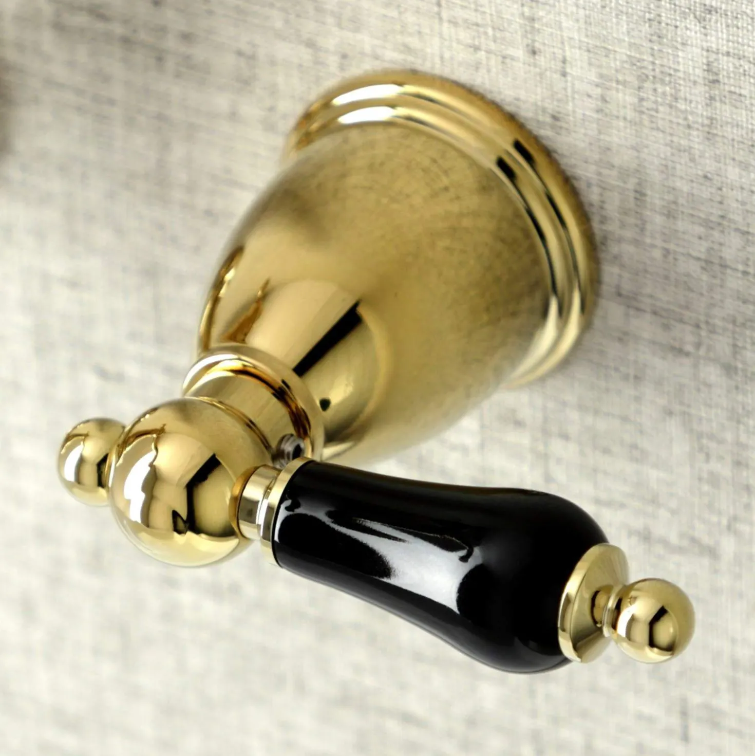 Kingston Brass KS122XPKL-P Duchess Two-Handle Wall Mount Bathroom Faucet