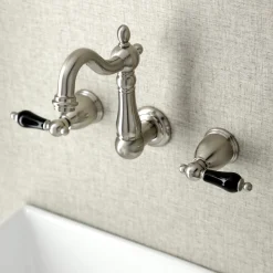 Kingston Brass KS122XPKL-P Duchess Two-Handle Wall Mount Bathroom Faucet