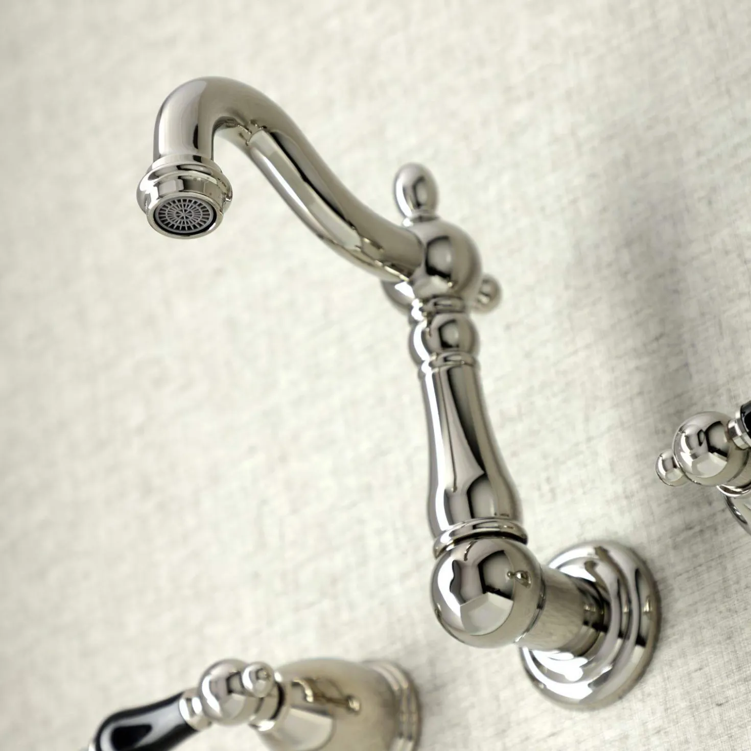 Kingston Brass KS122XPKL-P Duchess Two-Handle Wall Mount Bathroom Faucet
