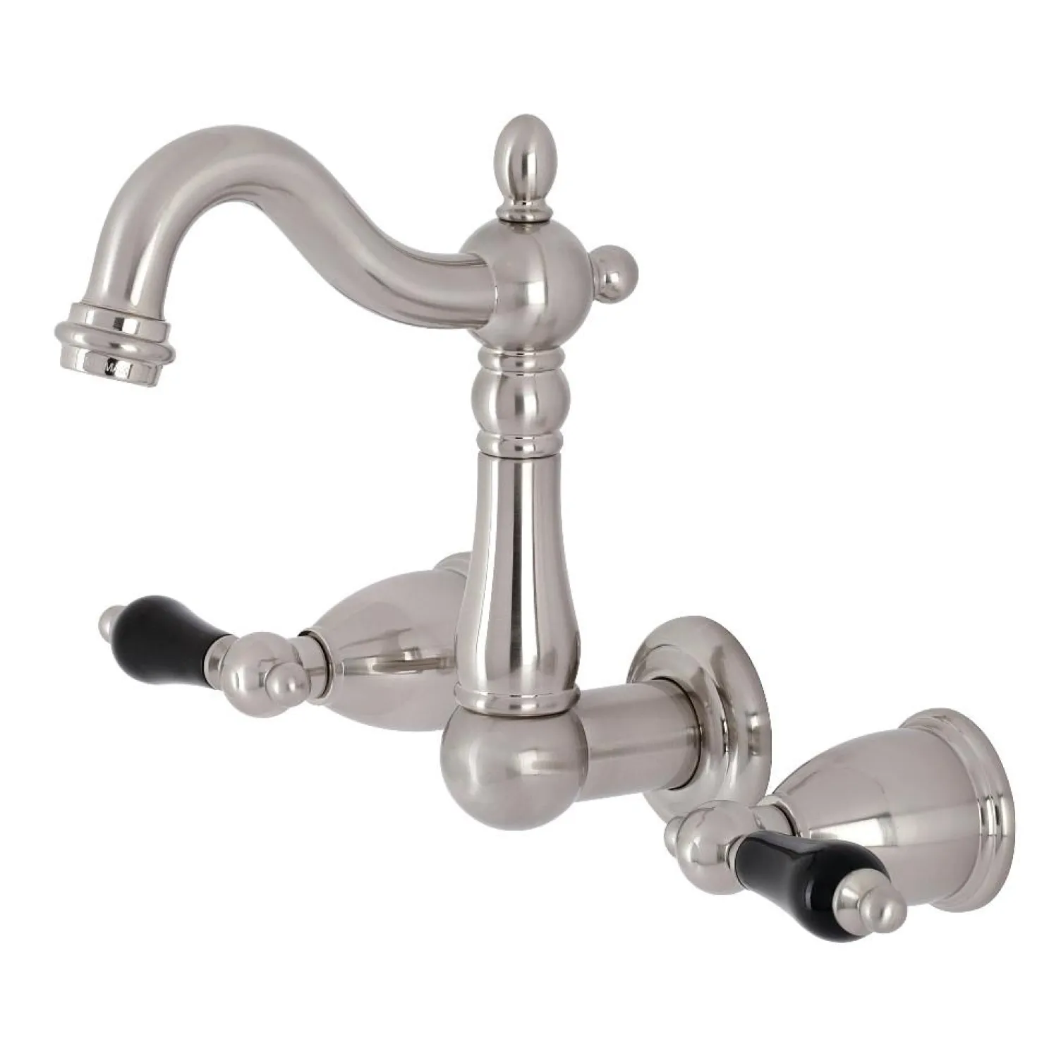 Kingston Brass KS122XPKL-P Duchess Two-Handle Wall Mount Bathroom Faucet