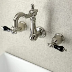 Kingston Brass KS122XPKL-P Duchess Two-Handle Wall Mount Bathroom Faucet