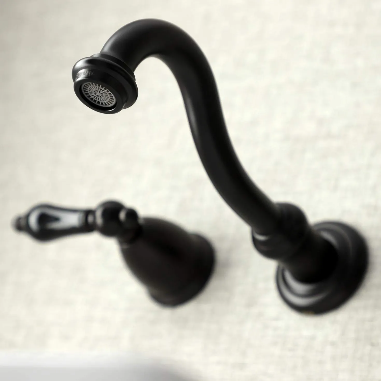 Kingston Brass KS312XPKL-P Duchess Two-Handle Wall Mount Bathroom Faucet