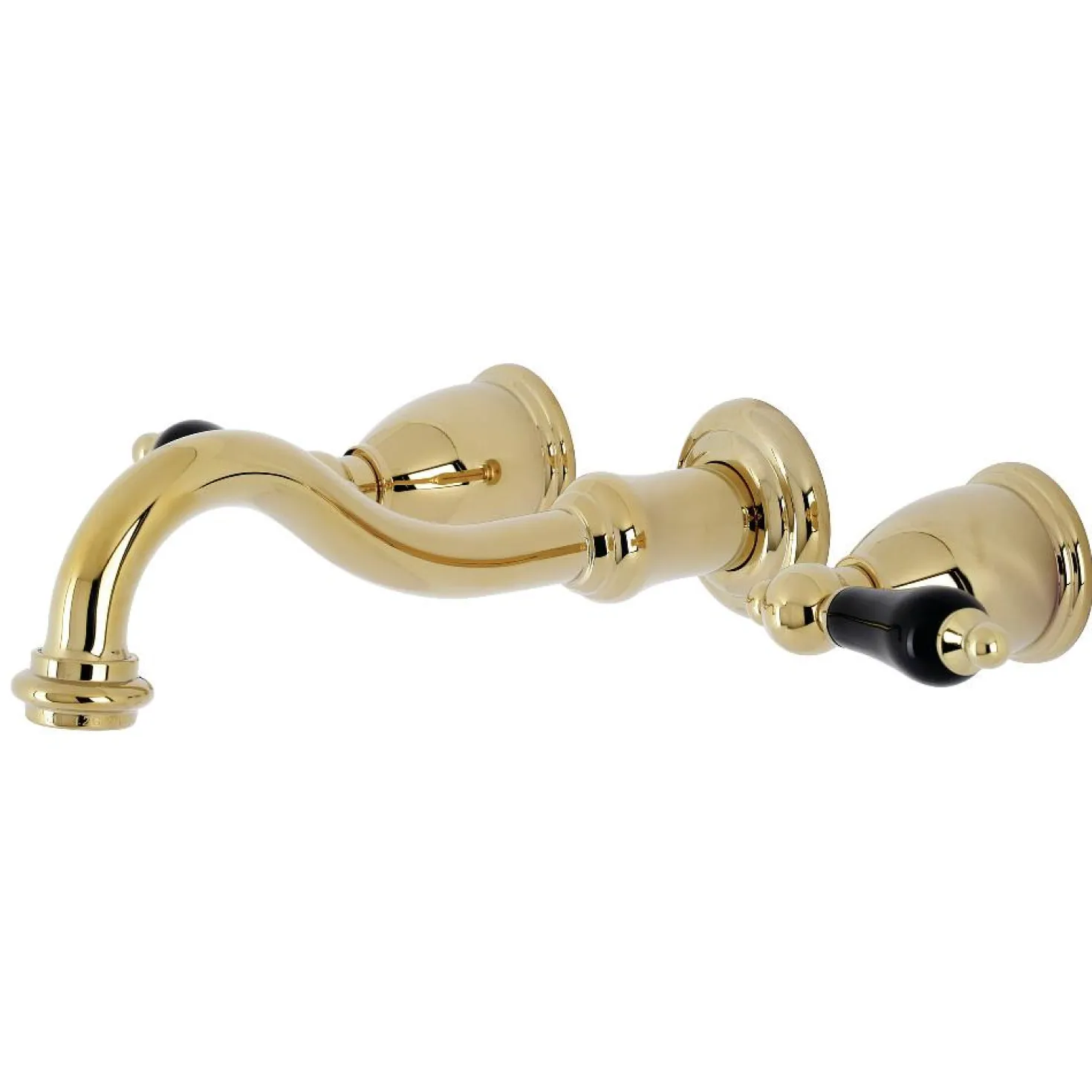 Kingston Brass KS312XPKL-P Duchess Two-Handle Wall Mount Bathroom Faucet