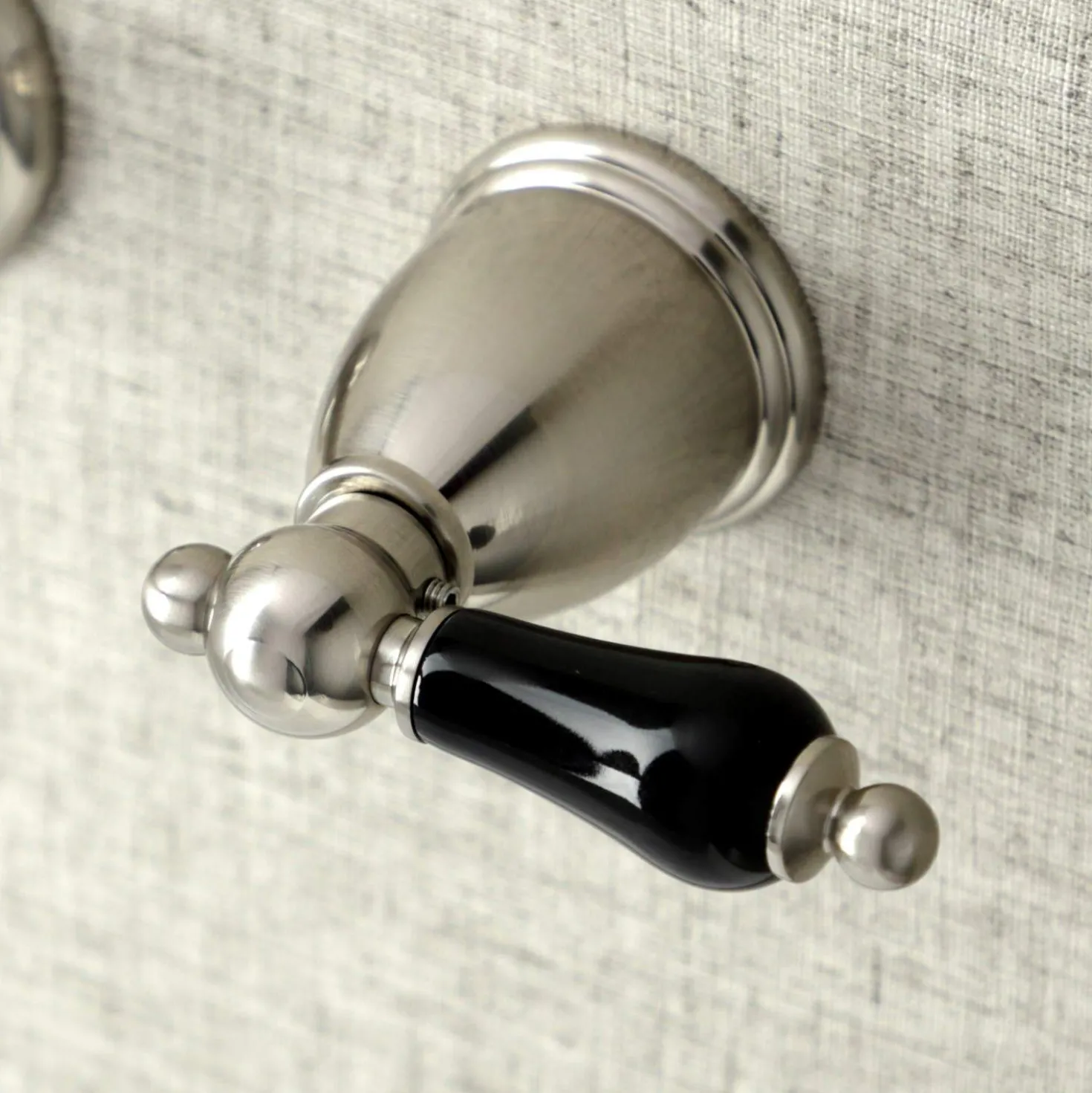 Kingston Brass KS312XPKL-P Duchess Two-Handle Wall Mount Bathroom Faucet