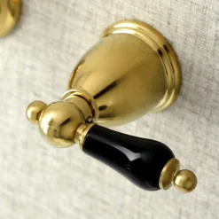 Kingston Brass KS312XPKL-P Duchess Two-Handle Wall Mount Bathroom Faucet