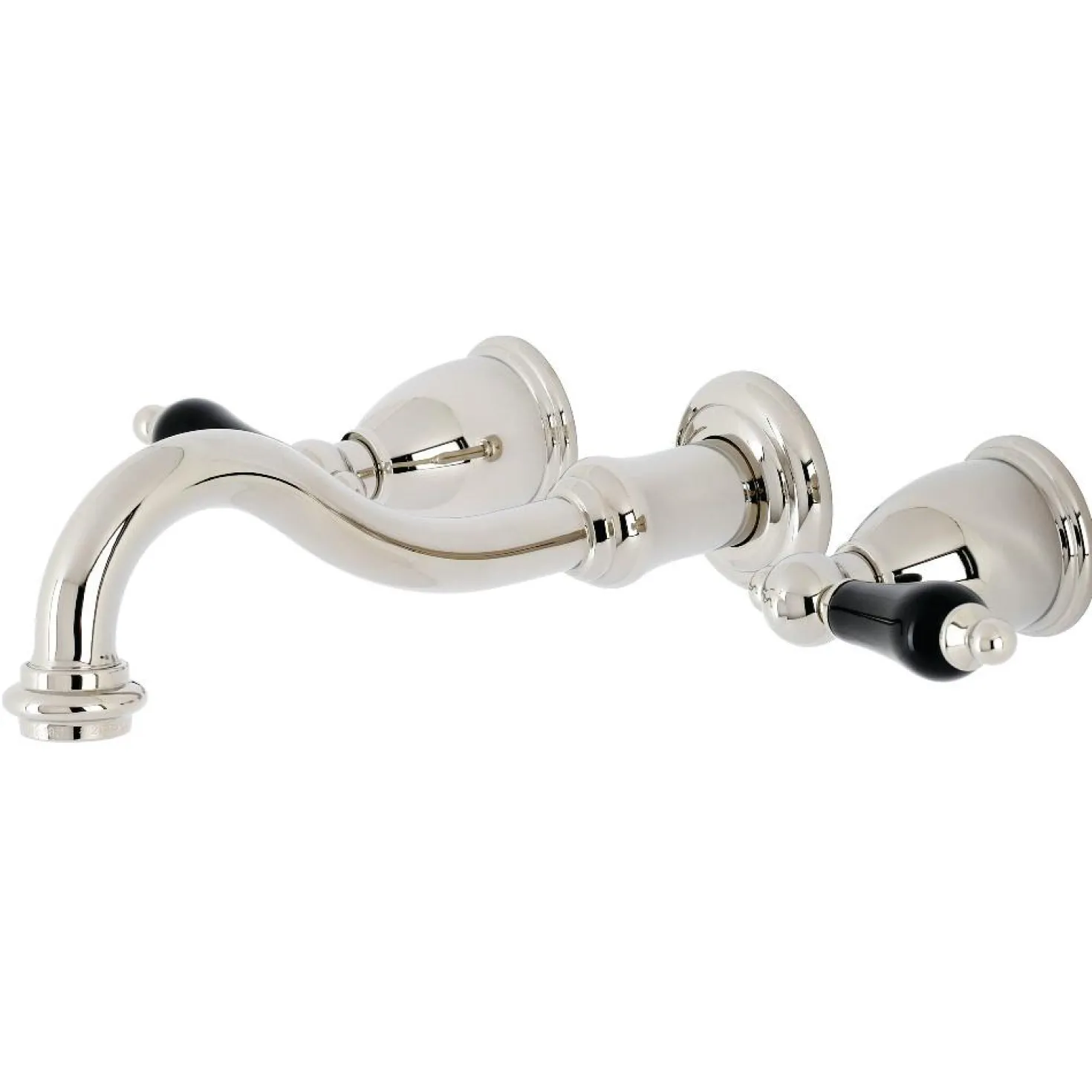 Kingston Brass KS312XPKL-P Duchess Two-Handle Wall Mount Bathroom Faucet