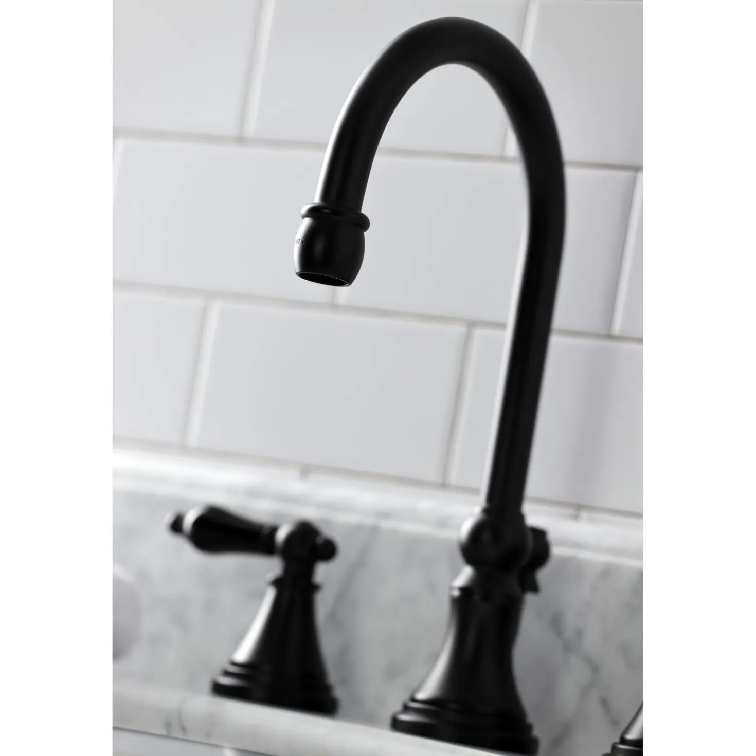 Kingston Brass KS298XPKL-P Duchess Widespread Bathroom Faucet with Brass Pop-Up