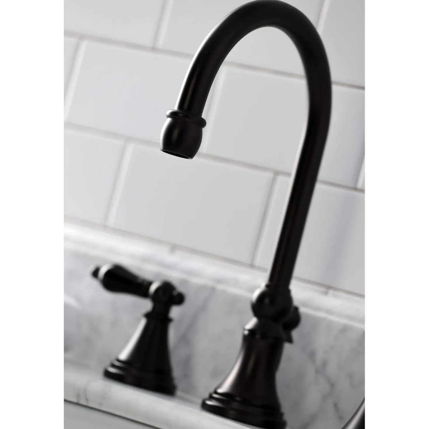 Kingston Brass KS298XPKL-P Duchess Widespread Bathroom Faucet with Brass Pop-Up