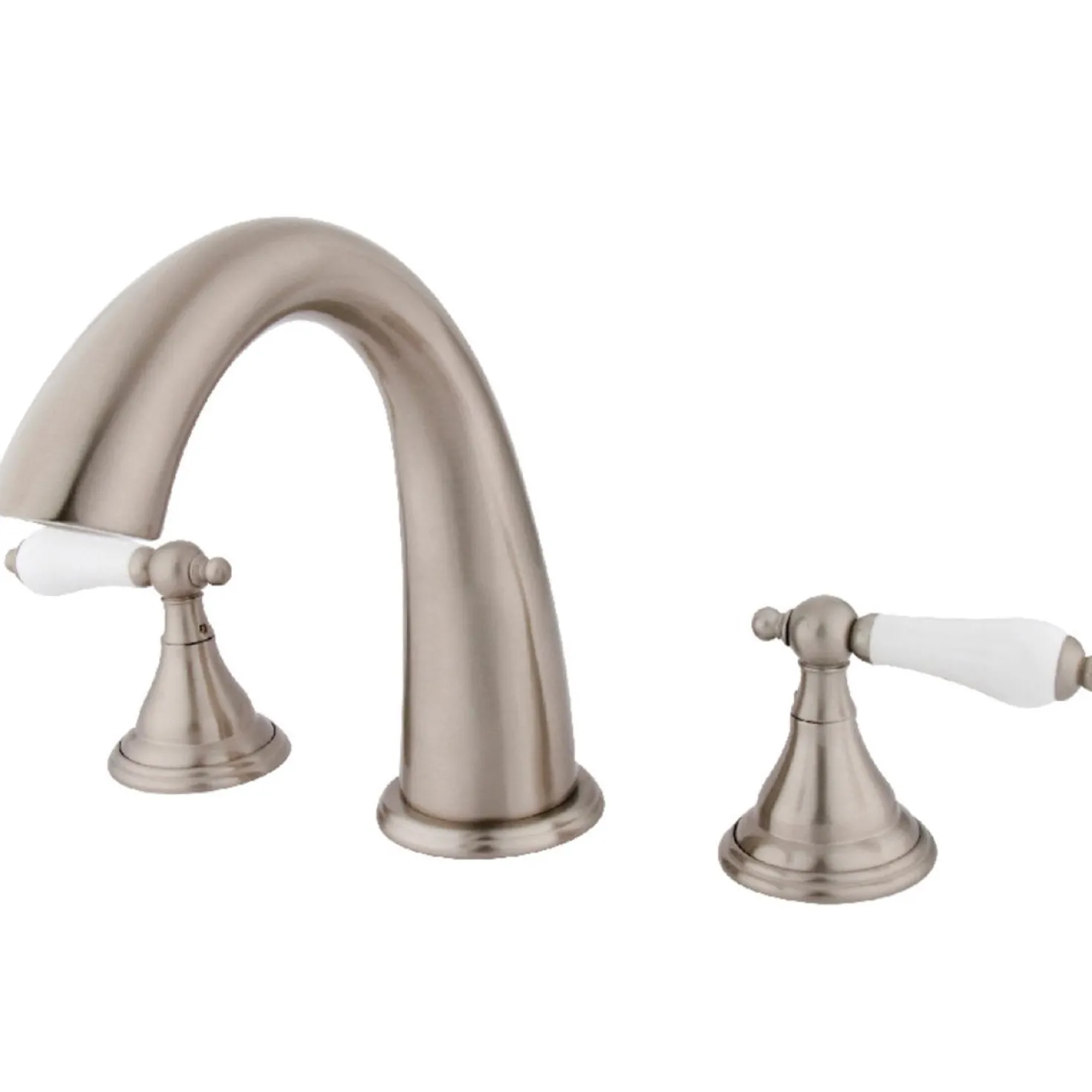 Kingston Brass KS536XPL-P Vintage Roman 8.44" x 8" x 7.13" Tub Faucet