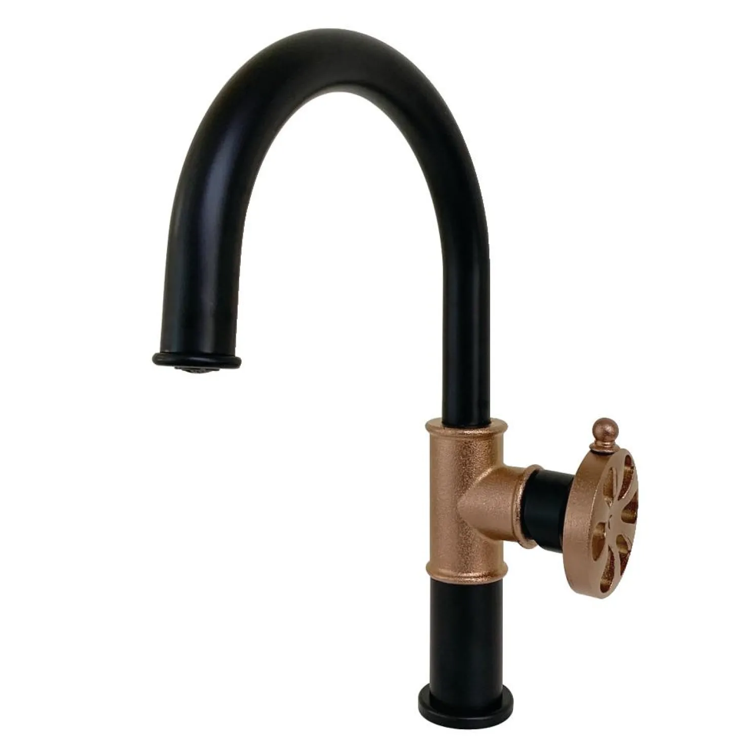 Kingston Brass KS223XRX-P Belknap Single-Handle Bathroom Faucet with Push Pop-Up