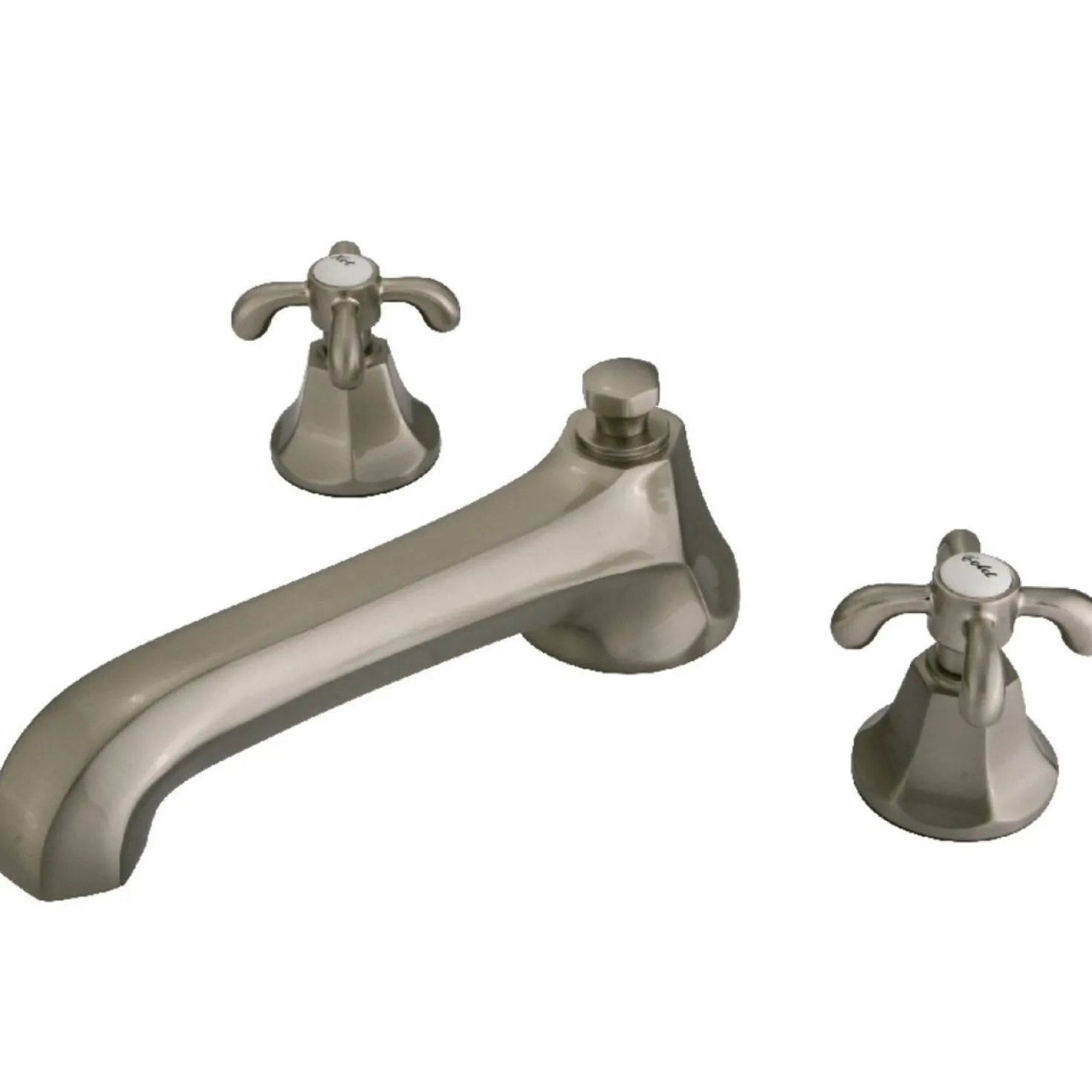 Kingston Brass KS430XTX-P Vintage Roman 8.5" x 8" x 2.75" Tub Faucet