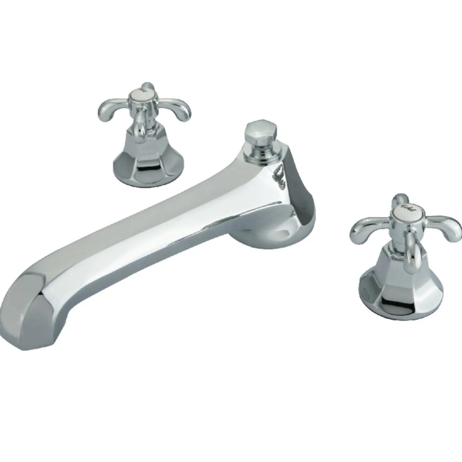 Kingston Brass KS430XTX-P Vintage Roman 8.5" x 8" x 2.75" Tub Faucet