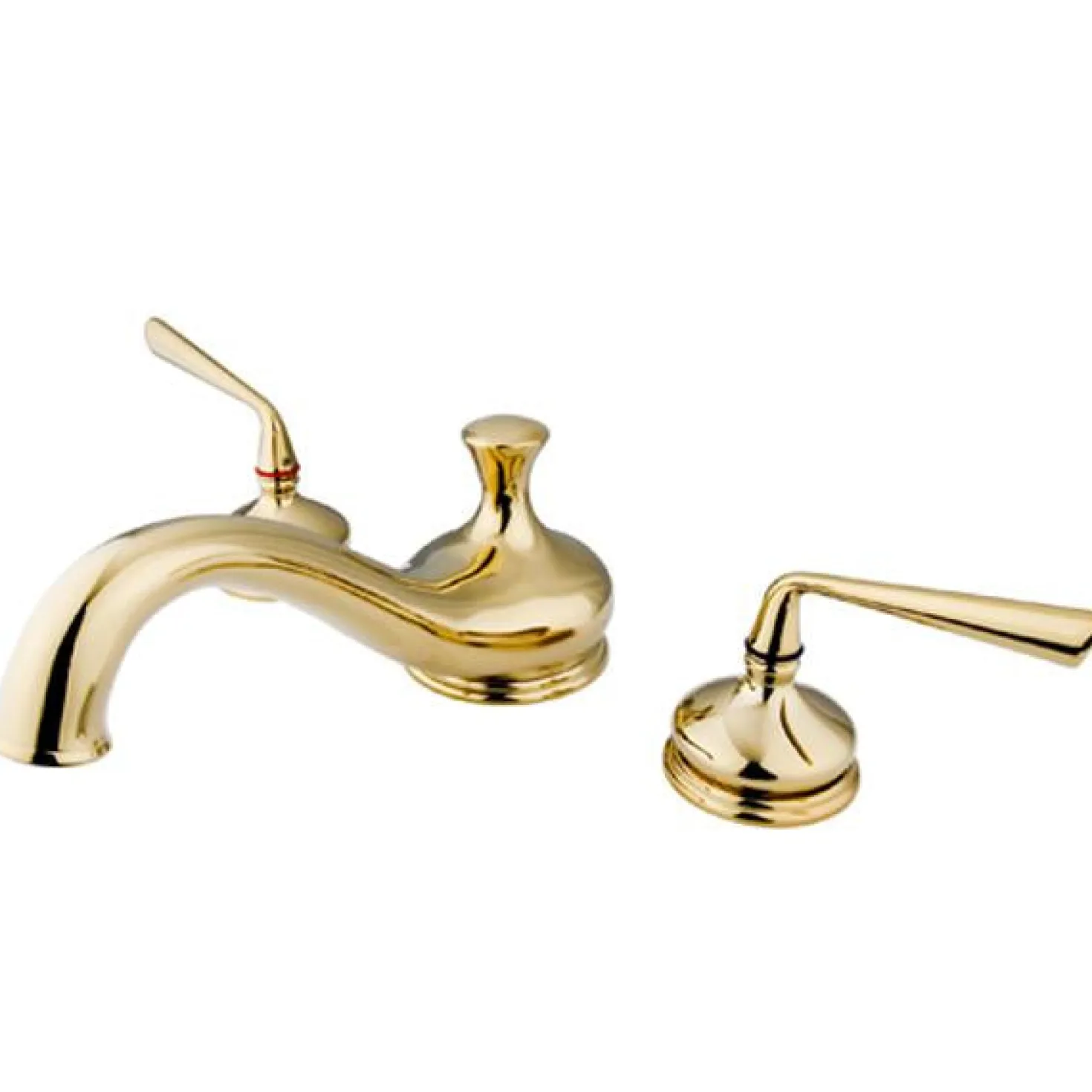 Kingston Brass KS3332ZL Royale Two Handle Roman Tub Filler