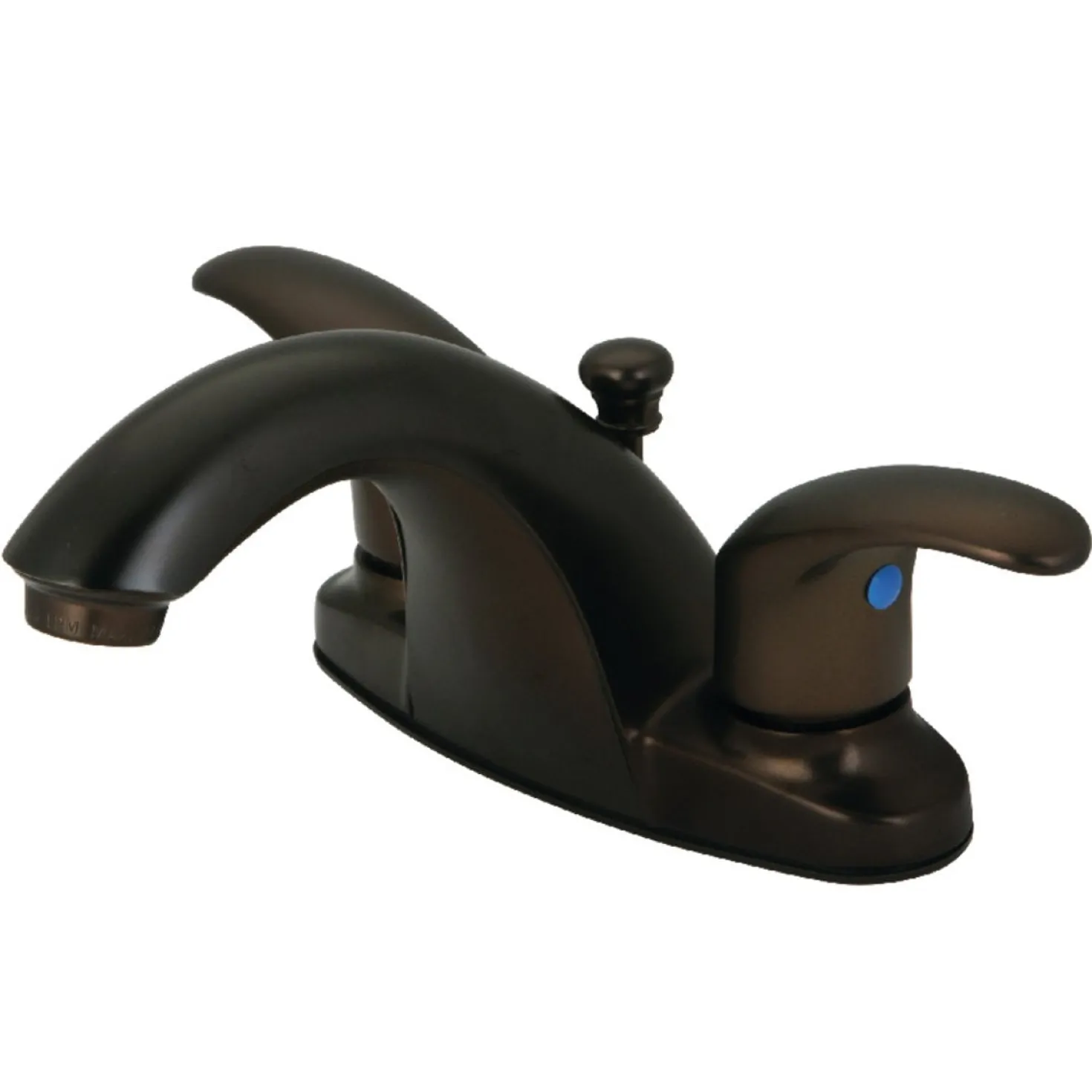 Kingston Brass Legacy 4-Inch Centerset Deck Mount Bathroom Faucet