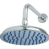 Kingston Brass Made to Match 8" Diameter Raindrop Brass Made to Match Shower Head with 12" Shower Arm Combo