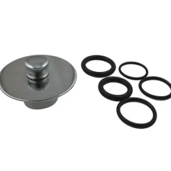 Kingston Brass Made to Match DTL5304A1 Universal Quick Cover Up Tub Stopper in Polished Chrome