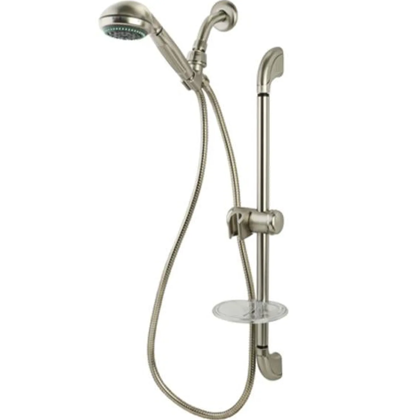 Kingston Brass Made to Match KSX2528SBB Shower Combo in Satin Nickel