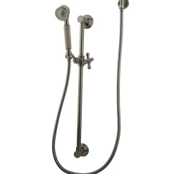 Kingston Brass Made to Match 4 Piece Shower Combo in Satin Nickel