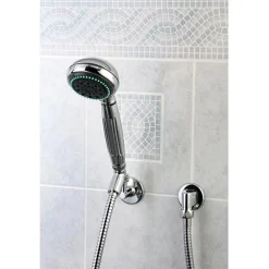 Kingston Brass Made to Match 5 Setting Hand Shower with Hose in Polished Chrome