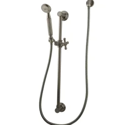 Kingston Brass Made to Match Satin Nickel 4 Piece Shower Combo