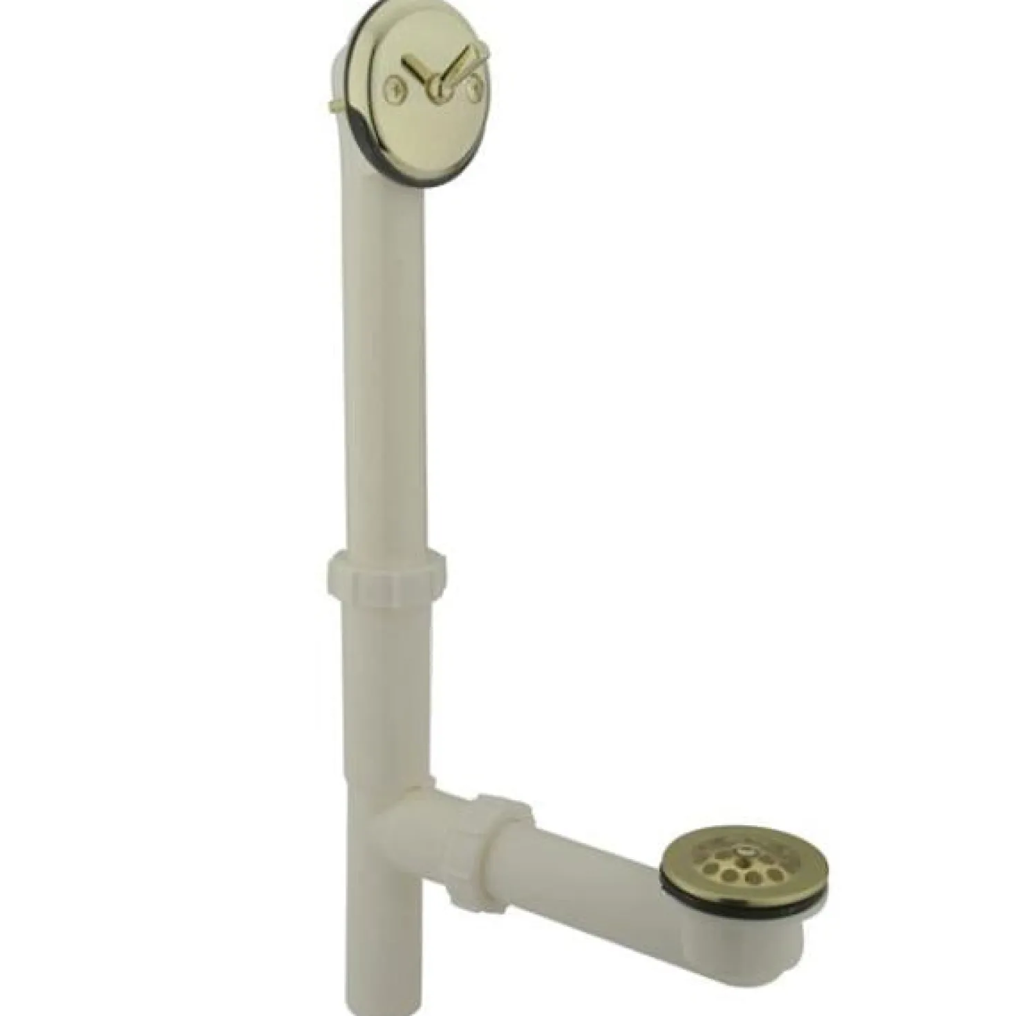 Kingston Brass Made to Match 16" Trip Lever Waste and Overflow with Grid