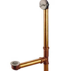 Kingston Brass Made to Match 20" Trip Lever Waste and Overflow with Grid