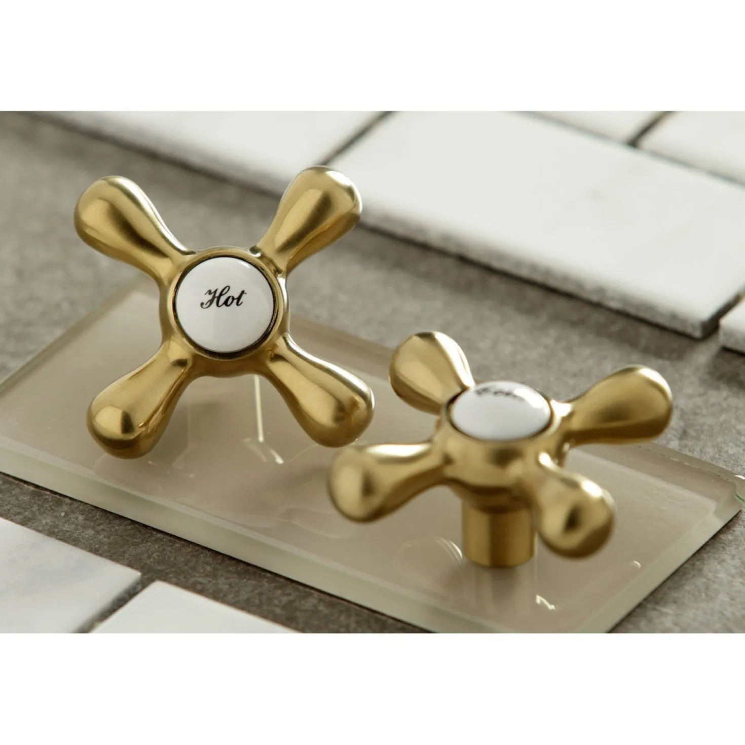 Kingston Brass Magellan 6" Adjustable Center Wall Mount Kitchen Faucet