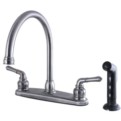 Kingston Brass Magellan Deck Mount Centerset Kitchen Faucet