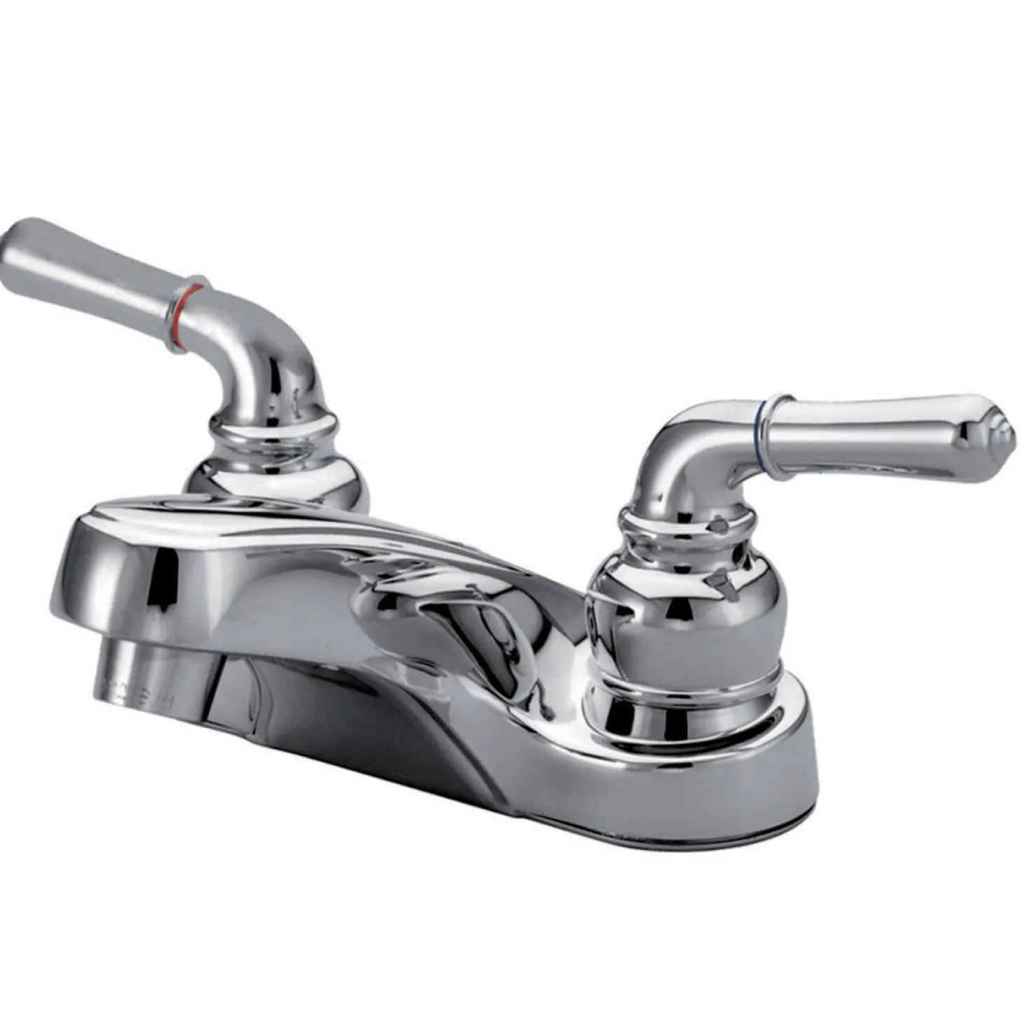 Kingston Brass Magellan Deck Mount 4-Inch Centerset Bathroom Faucet