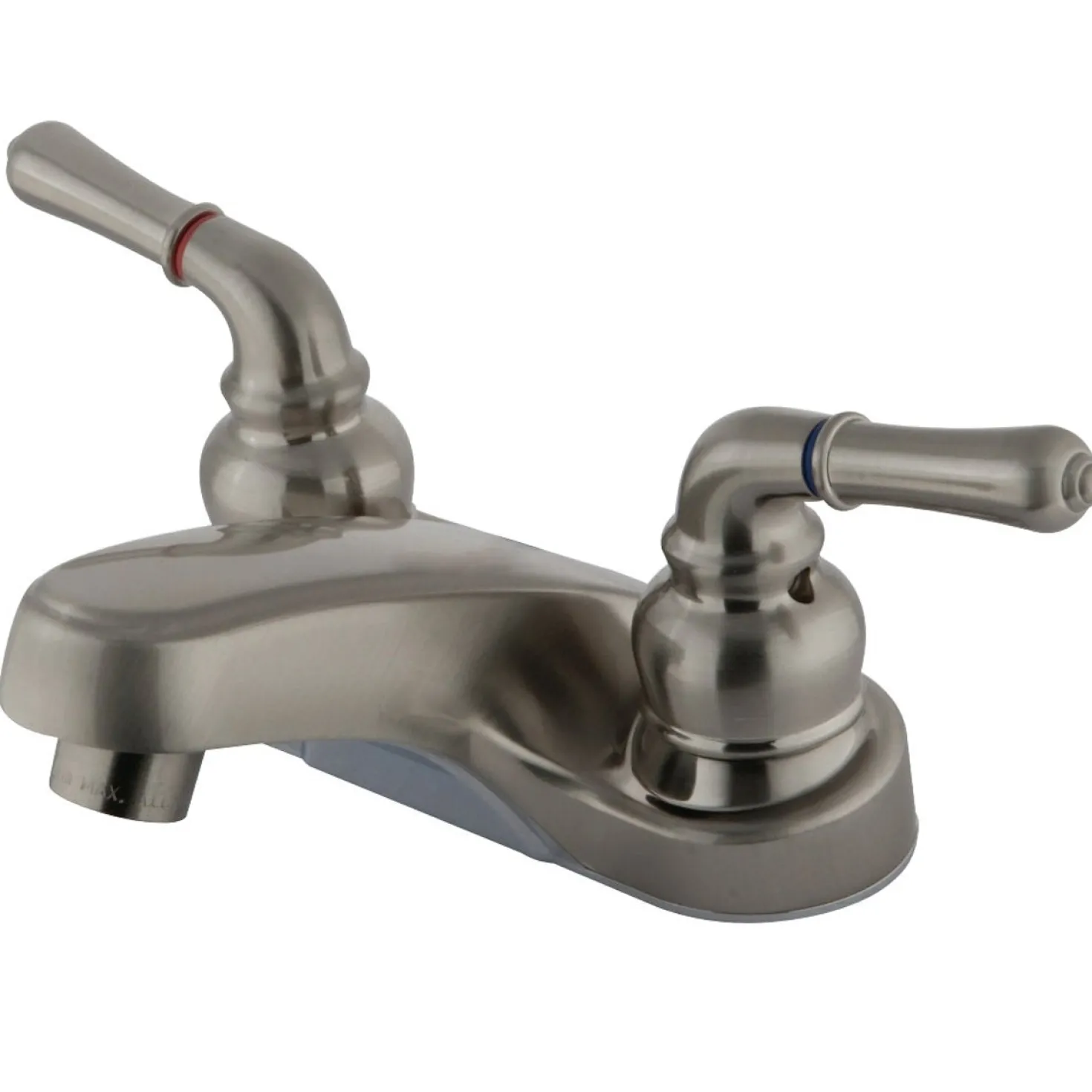 Kingston Brass Magellan Deck Mount 4-Inch Centerset Bathroom Faucet