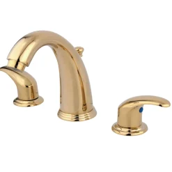 Kingston Brass Magellan Deck Mount 8 to 16-Inch Widespread Bathroom Faucet