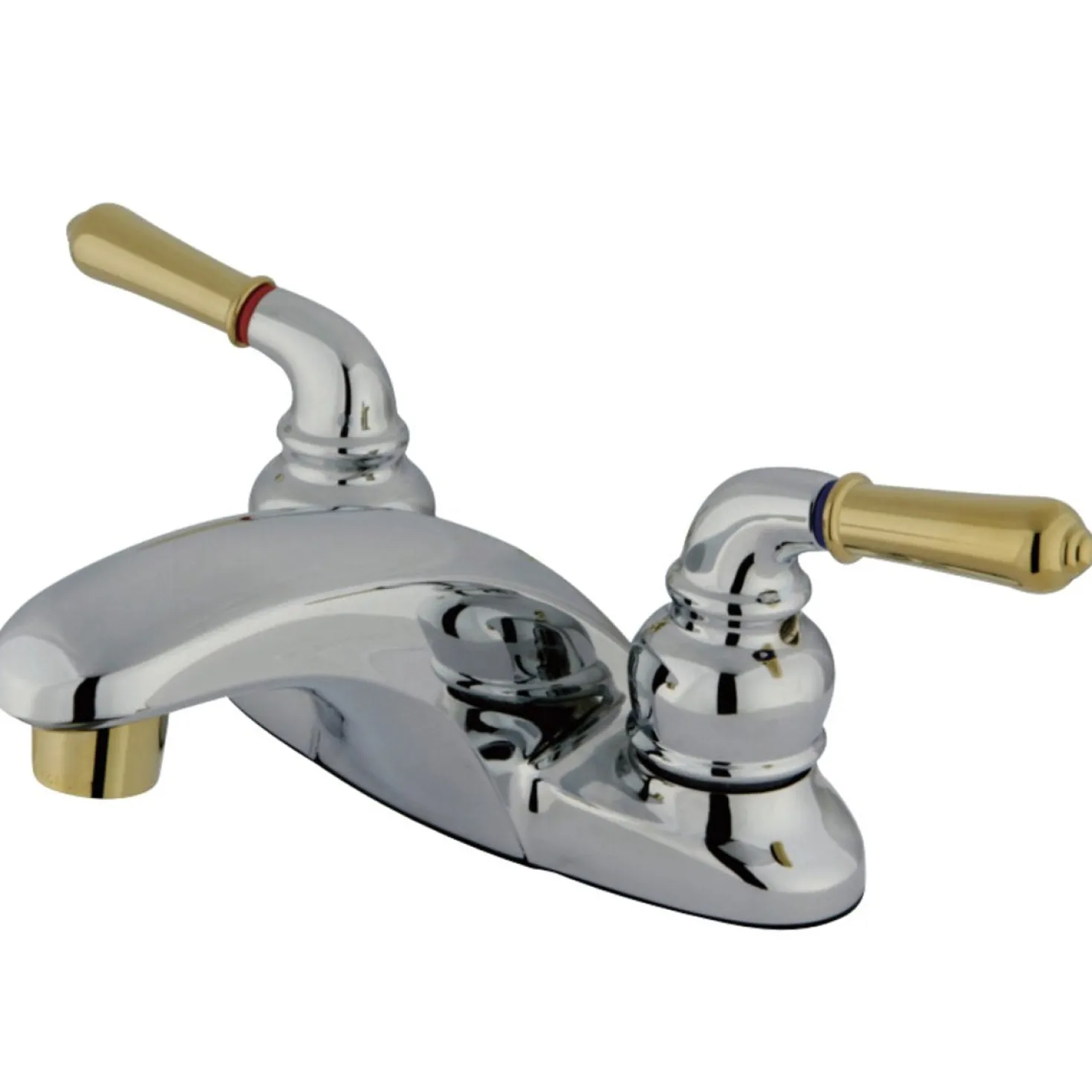 Kingston Brass Magellan 2-Handle 4-Inch Centerset Bathroom Faucet