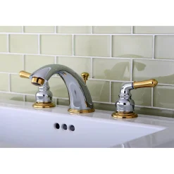 Kingston Brass Magellan 3-Hole Widespread Bathroom Faucet