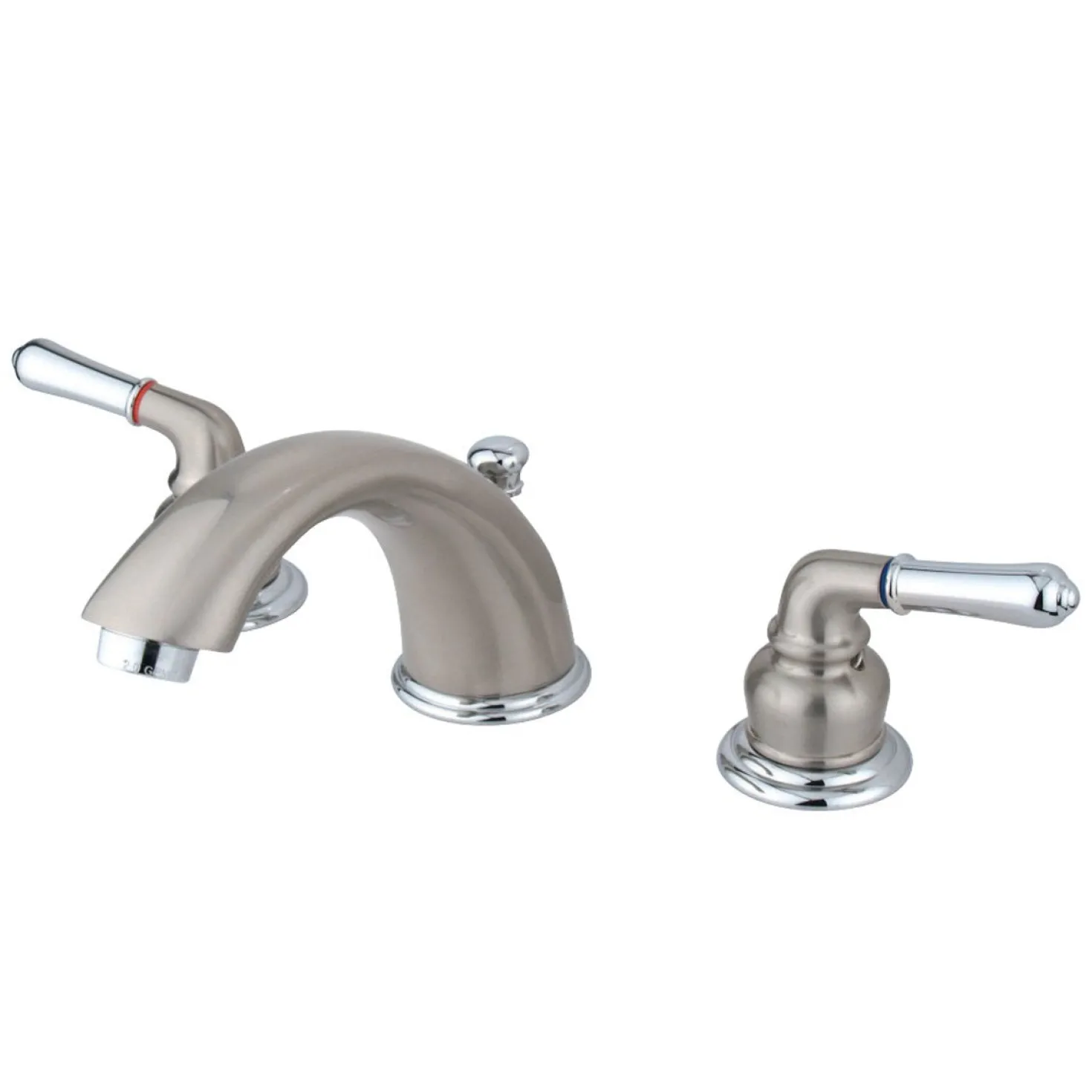 Kingston Brass Magellan 3-Hole Widespread Bathroom Faucet