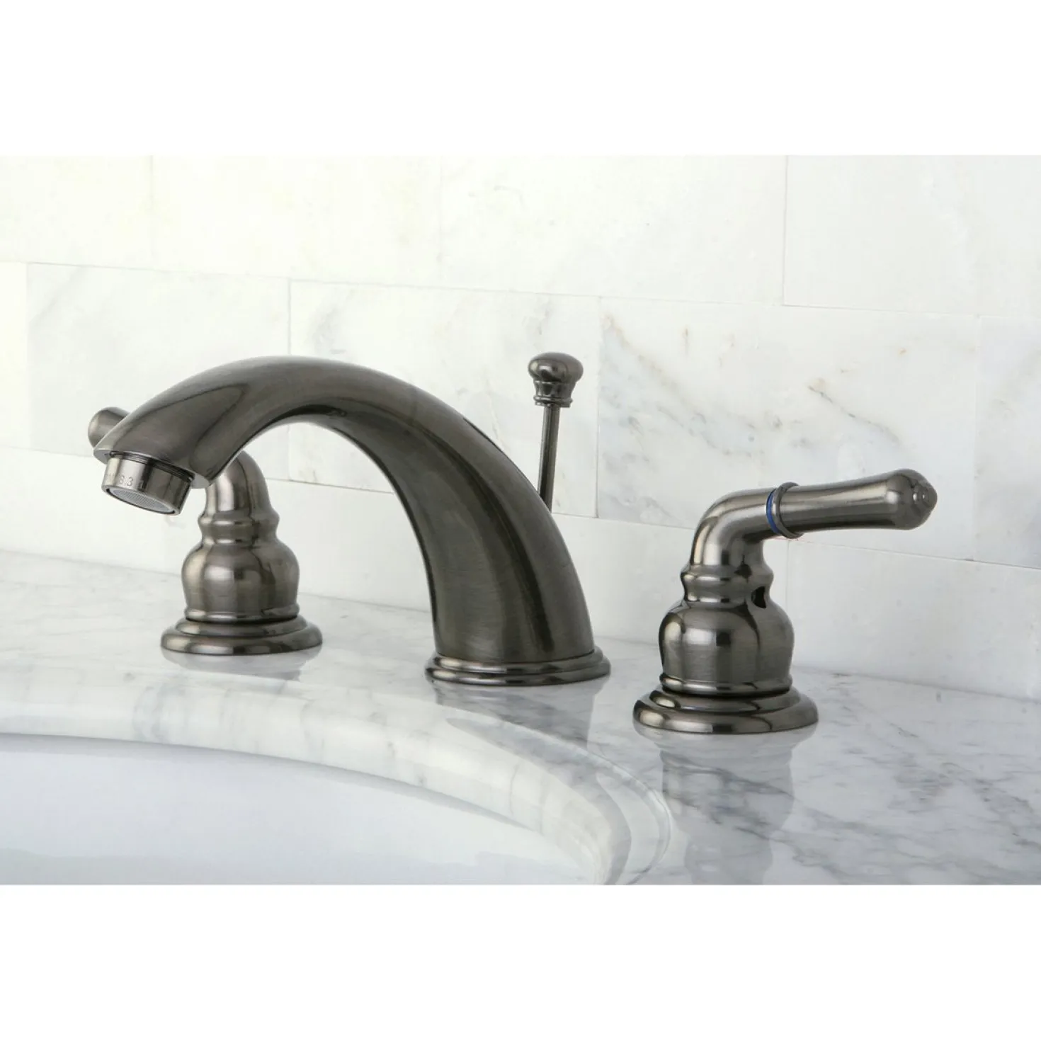Kingston Brass Magellan 3-Hole Widespread Bathroom Faucet
