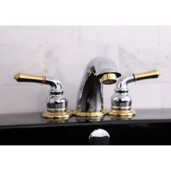 Kingston Brass Magellan 3-Hole Widespread Bathroom Faucet