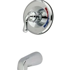 Kingston Brass Magellan Single Handle Tub Faucet in Polished Chrome