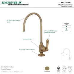 Kingston Brass Magellan Single-Handle Water Filtration Faucet