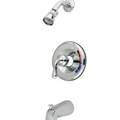 Kingston Brass Magellan Trim Only for Single Handle Tub and Shower Faucet in Polished Chrome