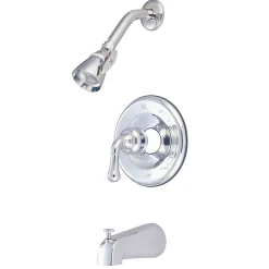 Kingston Brass Magellan Trim Only for Single Handle Tub and Shower Faucet in Polished Chrome