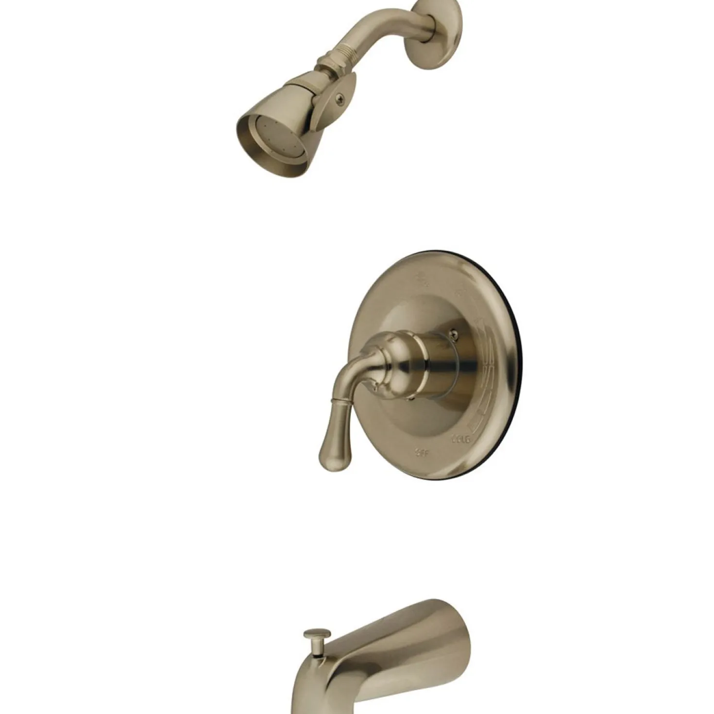 Kingston Brass Magellan Trim Only for Single Handle Tub and Shower Faucet in Satin Nickel