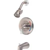 Kingston Brass Magellan Tub and Shower Faucet with Single Handle