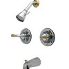 Kingston Brass Magellan Twin Handles Tub and Shower Faucet