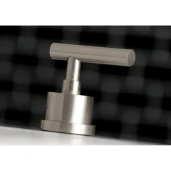 Kingston Brass Manhattan Deck Mount 8-Inch Widespread Bathroom Faucet
