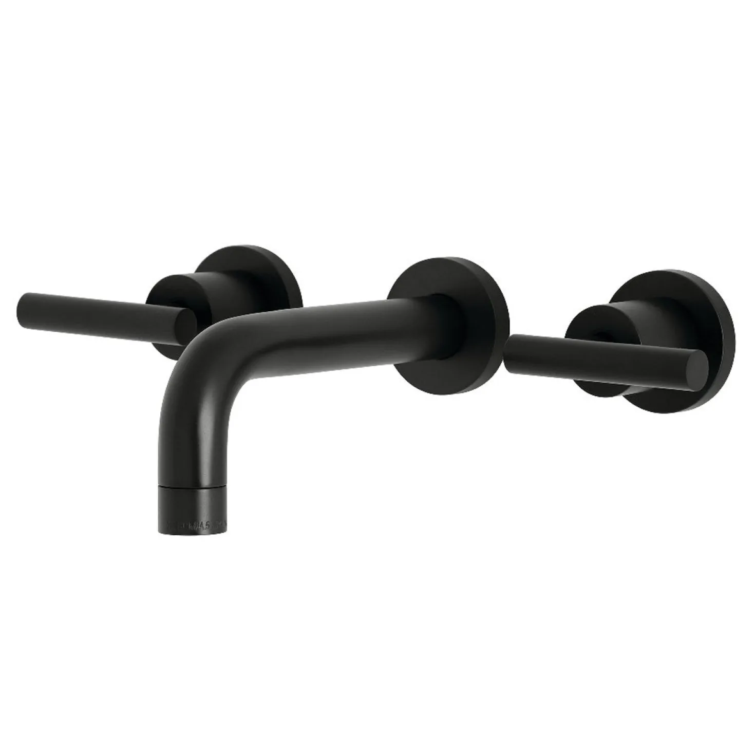 Kingston Brass Manhattan 2-Handle 8-Inch Wall Mount Bathroom Faucet
