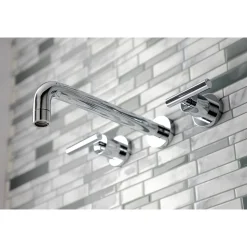 Kingston Brass Manhattan 2-Handle Wall Mount Tub Faucet